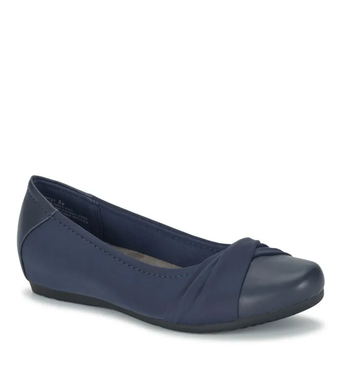 Women Baretraps Flats and Loafers Mitsy Casual Flat Navy