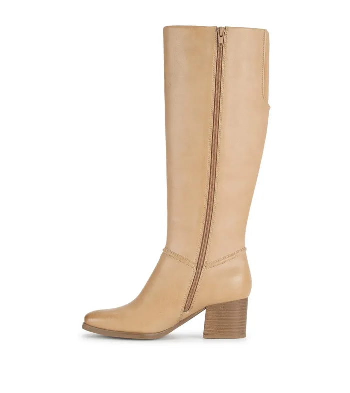 Women Baretraps Knee High Boots Thalia Tall Boot Camel