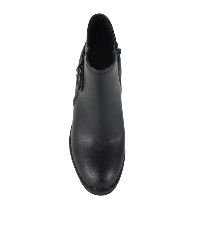 Women Baretraps Posture Plus Boots Felicia Bootie Black