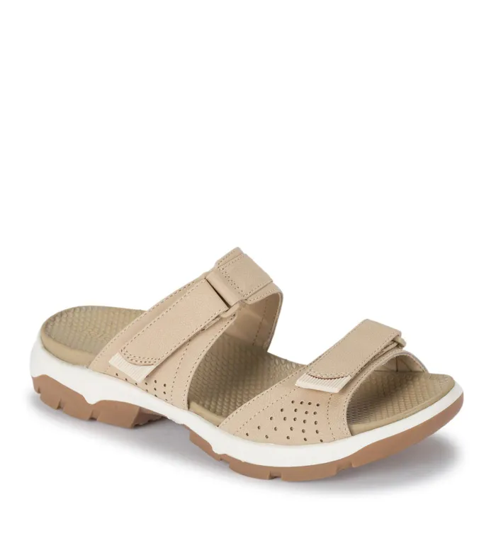Women Baretraps Slides and Slip On Sandals Leella Slide Sandal Sand