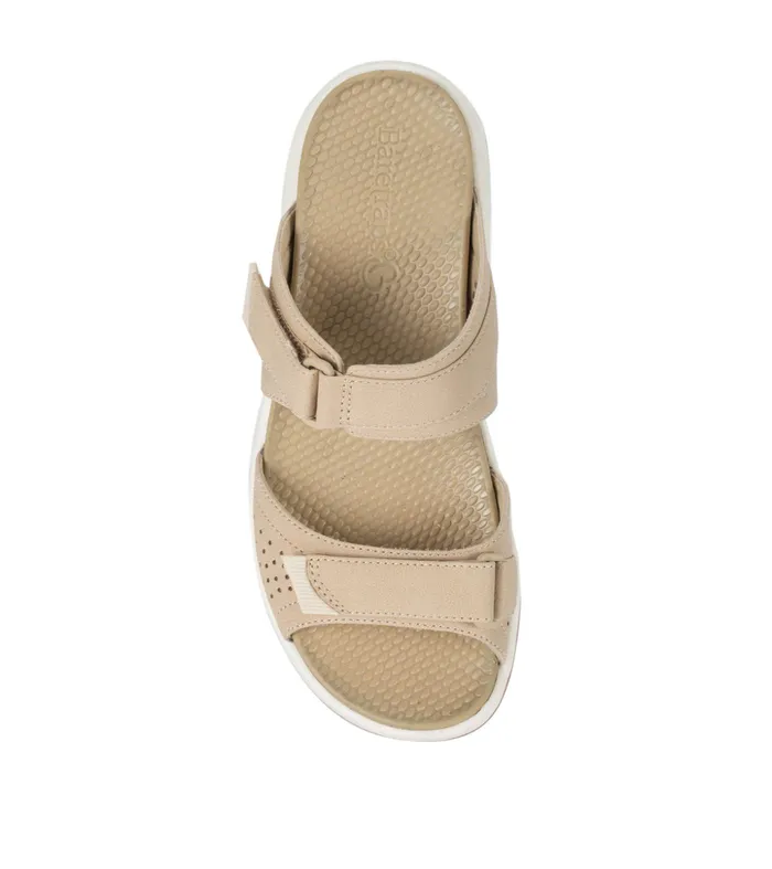 Women Baretraps Slides and Slip On Sandals Leella Slide Sandal Sand