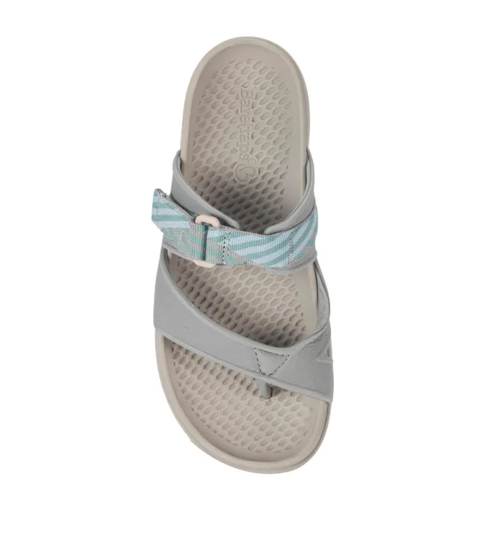 Women Baretraps Slides and Slip On Sandals Narlie Slide Sandal Light Grey