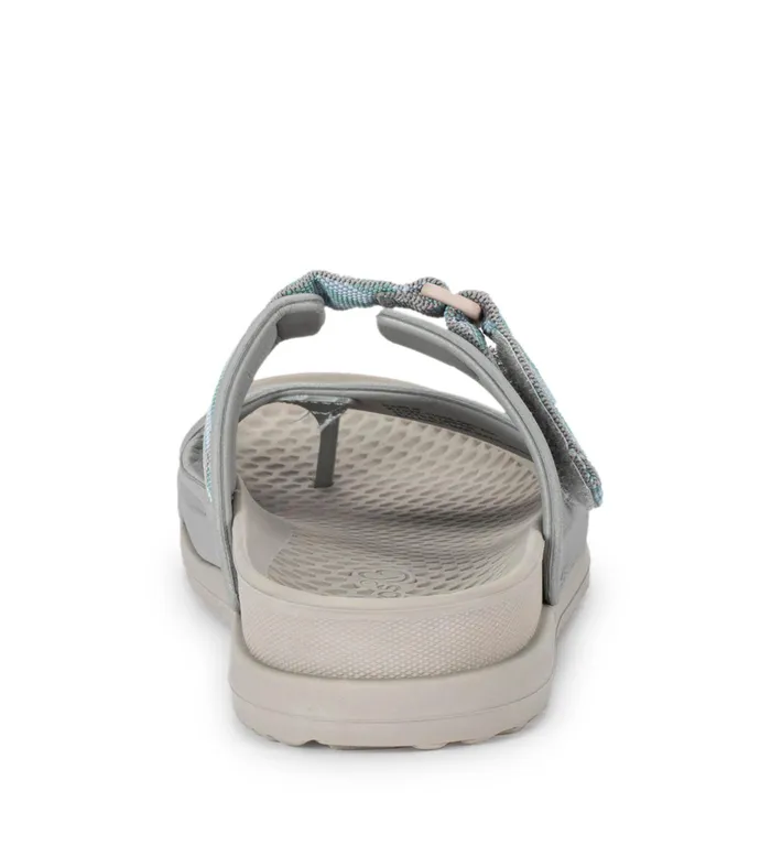 Women Baretraps Slides and Slip On Sandals Narlie Slide Sandal Light Grey