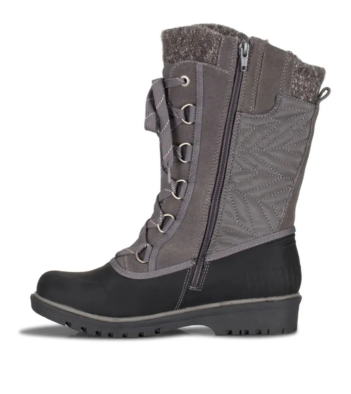Women Baretraps Waterproof Boots Stark Waterproof Winter Boot Dark Greyblack
