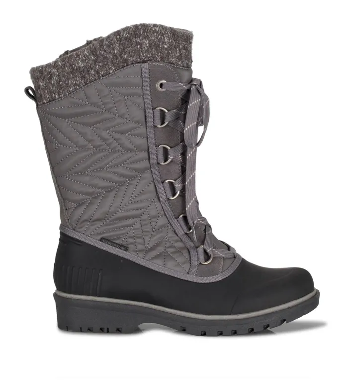 Women Baretraps Waterproof Boots Stark Waterproof Winter Boot Dark Greyblack