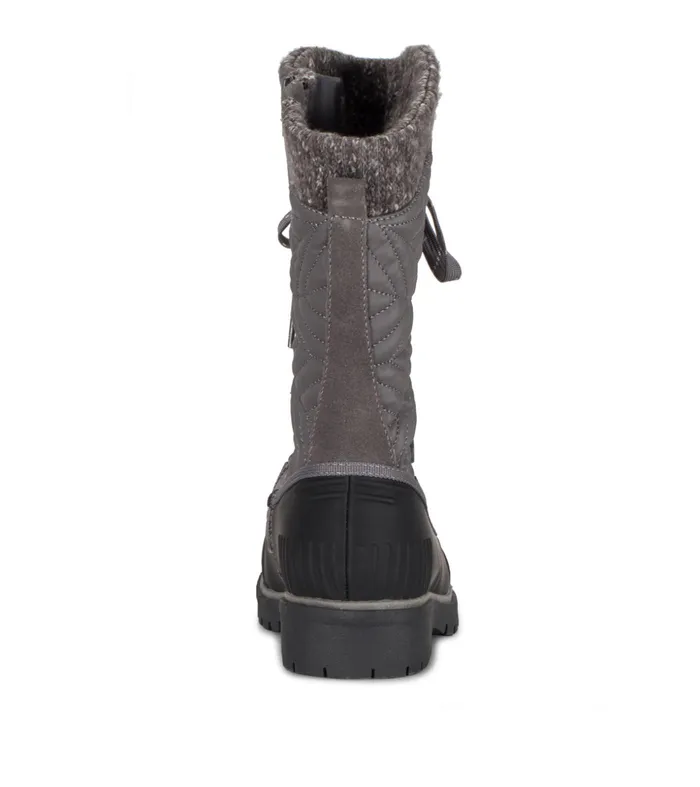 Women Baretraps Waterproof Boots Stark Waterproof Winter Boot Dark Greyblack