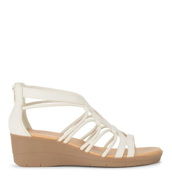 Women Baretraps Wedge Sandals Kitra Wedge Sandal Cream