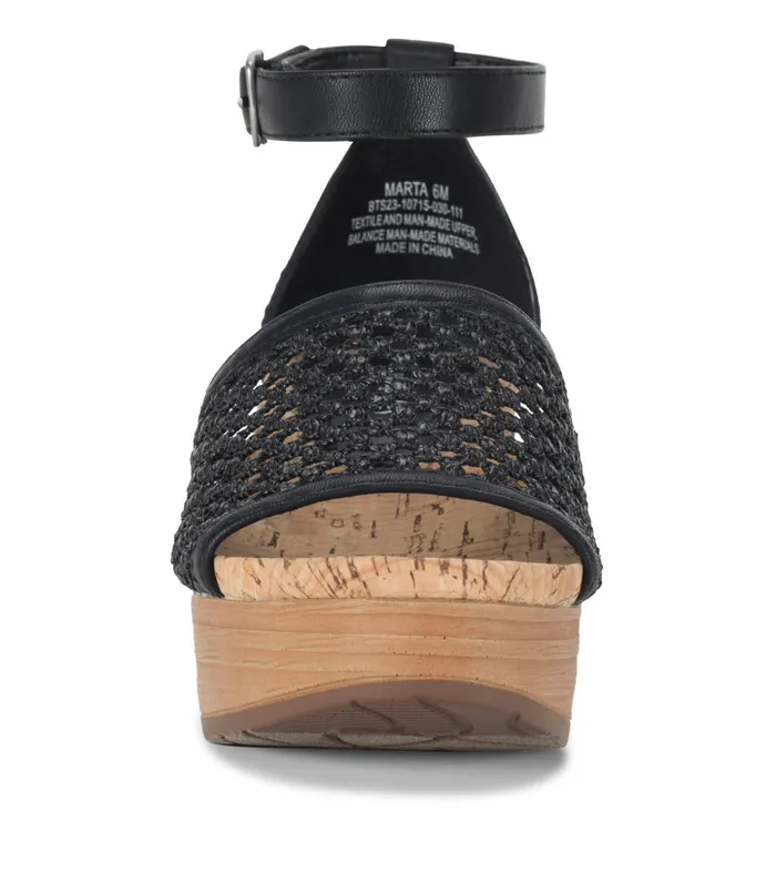 Women Baretraps Wedge Sandals Marta Wedge Sandal Black
