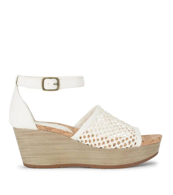 Women Baretraps Wedge Sandals Marta Wedge Sandal Cream