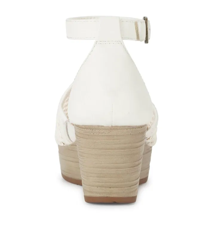 Women Baretraps Wedge Sandals Marta Wedge Sandal Cream