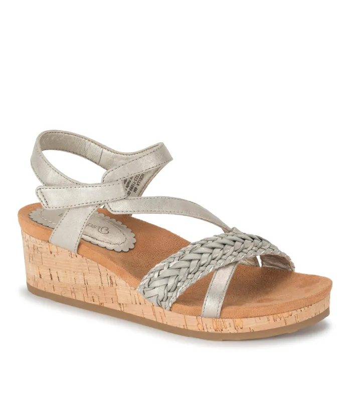 Women Baretraps Wedge Sandals Noella Wedge Sandal Champagne