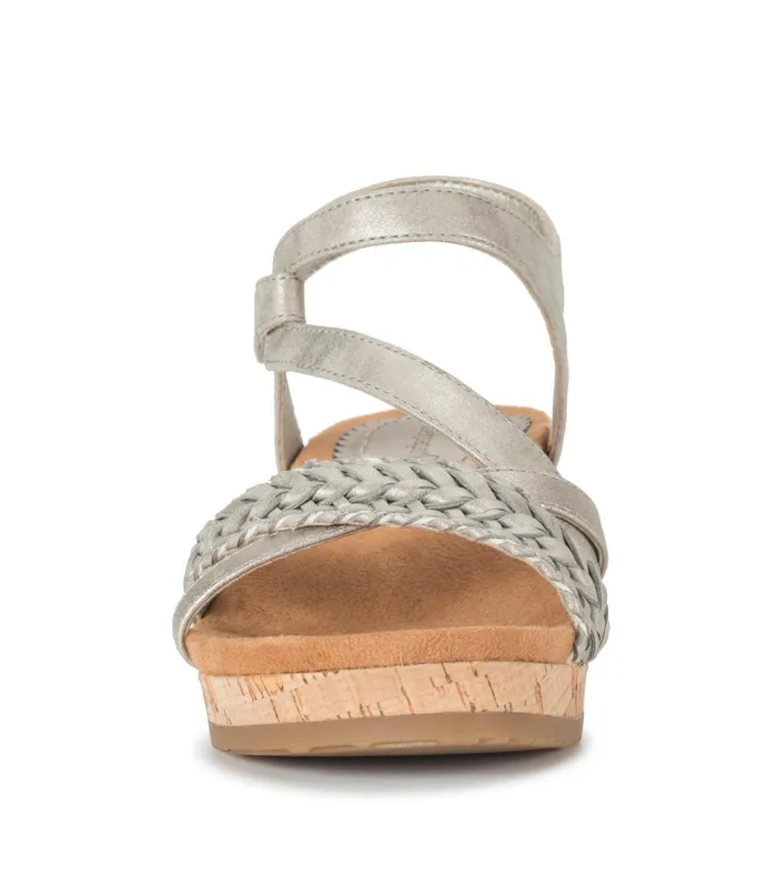 Women Baretraps Wedge Sandals Noella Wedge Sandal Champagne