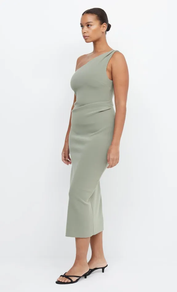 Women BE MINE ASYM DRESS 8211 SAGE Bec Bridge Bridesmaid Dresses