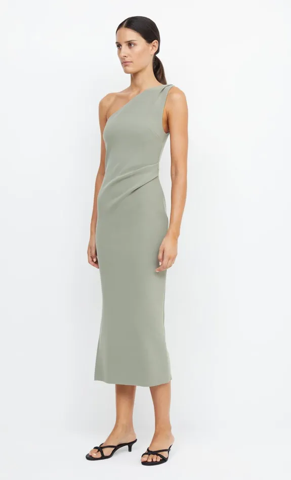 Women BE MINE ASYM DRESS 8211 SAGE Bec Bridge Bridesmaid Dresses