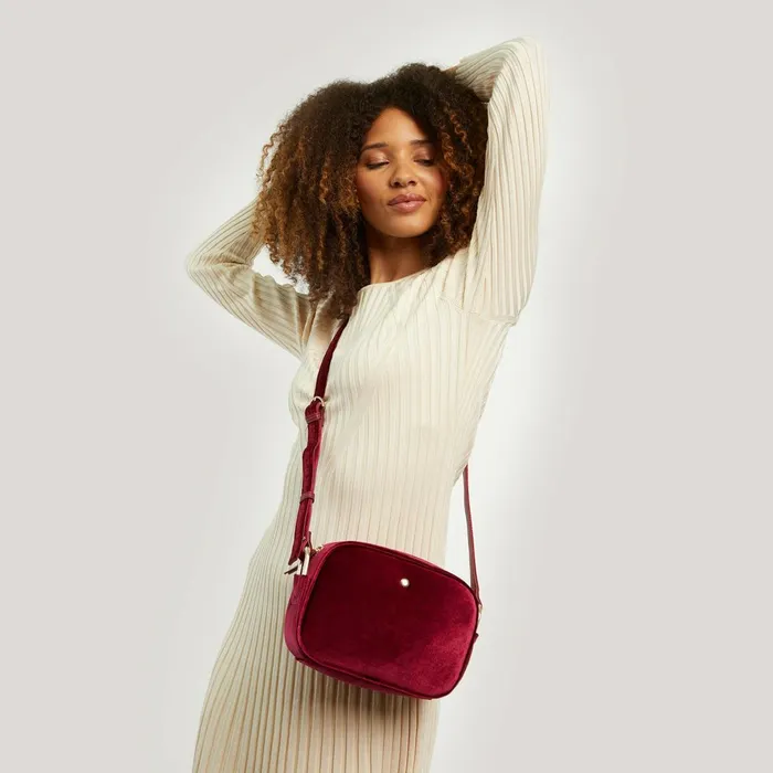 Women Beau Velvet Crossbody Bag Fiorellcom Fiorelli Crossbody Bags