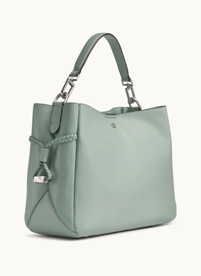 Women BELLEROSE SATCHEL Pale Jade Donna Karan New York Crossbodies And Satchels Women BELLEROSE SATCHEL Pale Jade Donna Karan New York Crossbodies And Satchels