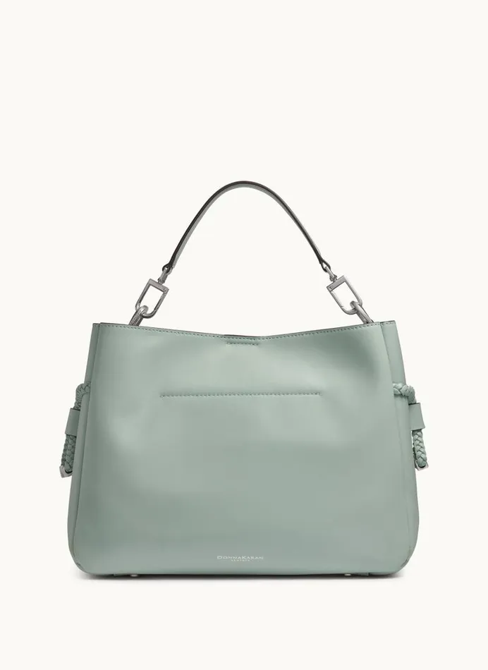 Women BELLEROSE SATCHEL Pale Jade Donna Karan New York Crossbodies And Satchels Women BELLEROSE SATCHEL Pale Jade Donna Karan New York Crossbodies And Satchels