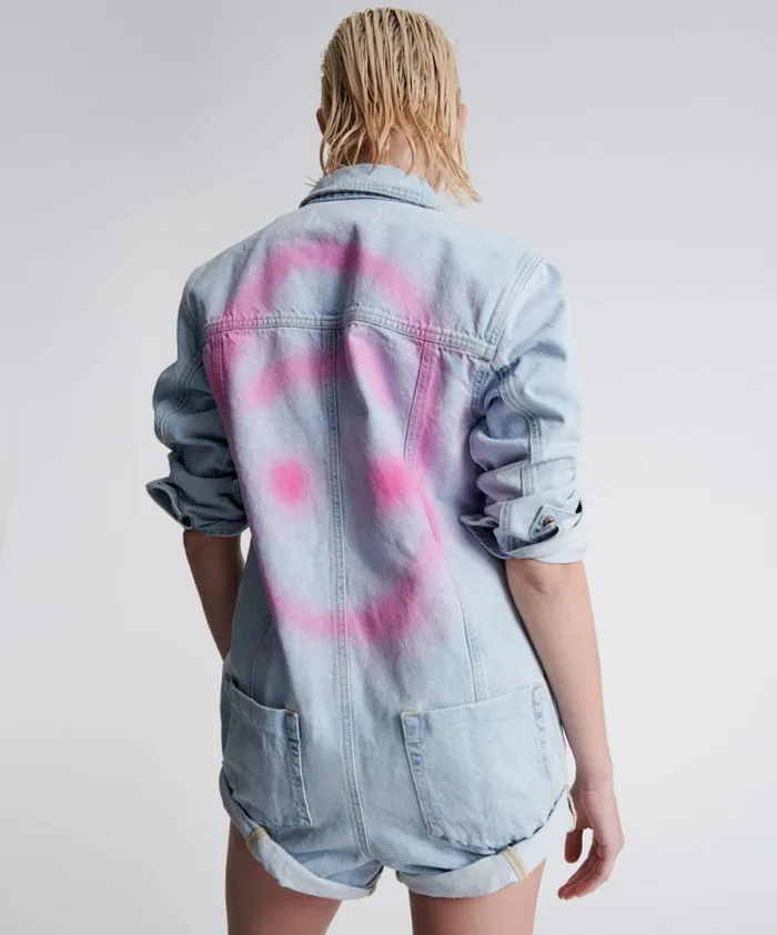 Women BEST BLUE SMILEY CARGO PROPHECY JUMPSUIT One Teaspoon Denim Jumpsuits Women BEST BLUE SMILEY CARGO PROPHECY JUMPSUIT One Teaspoon Denim Jumpsuits