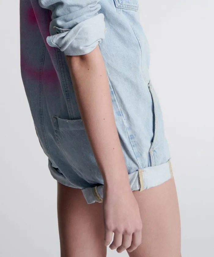 Women BEST BLUE SMILEY CARGO PROPHECY JUMPSUIT One Teaspoon Denim Jumpsuits Women BEST BLUE SMILEY CARGO PROPHECY JUMPSUIT One Teaspoon Denim Jumpsuits