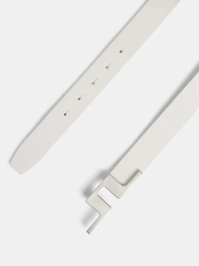 Women Betsy Belt White JLindeberg Belts Women Betsy Belt White JLindeberg Belts