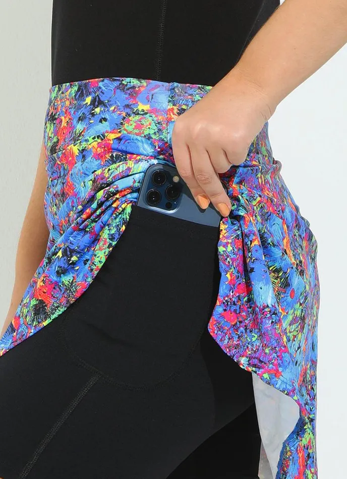 Women Birdie Skirt Skort 17034 Artsy Dona Jo Birdie Skirts 17034