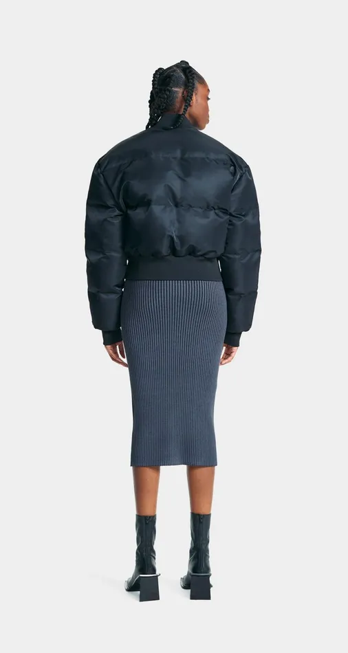 Women Black Anaya Puffer Daily Paper Jackets Women Black Anaya Puffer Daily Paper Jackets