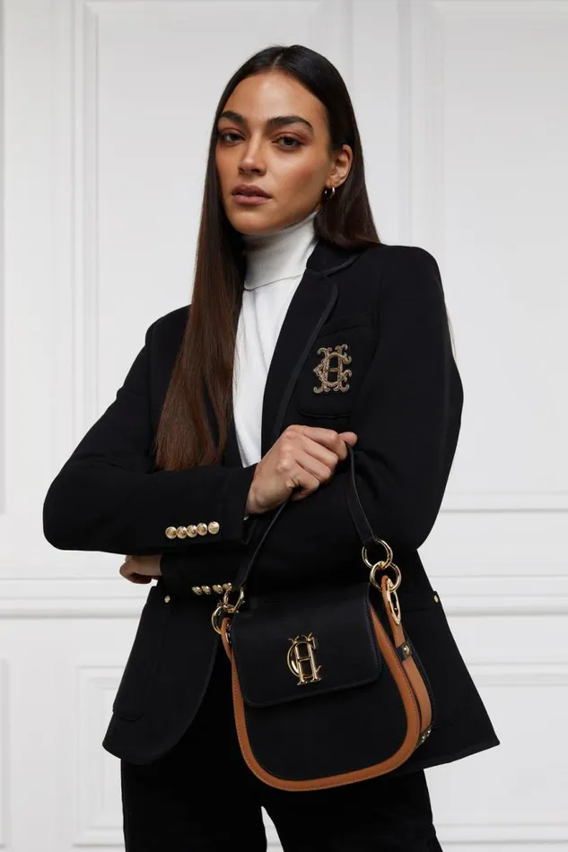 Women Blazers Holland Cooper Henley Blazer Black Black