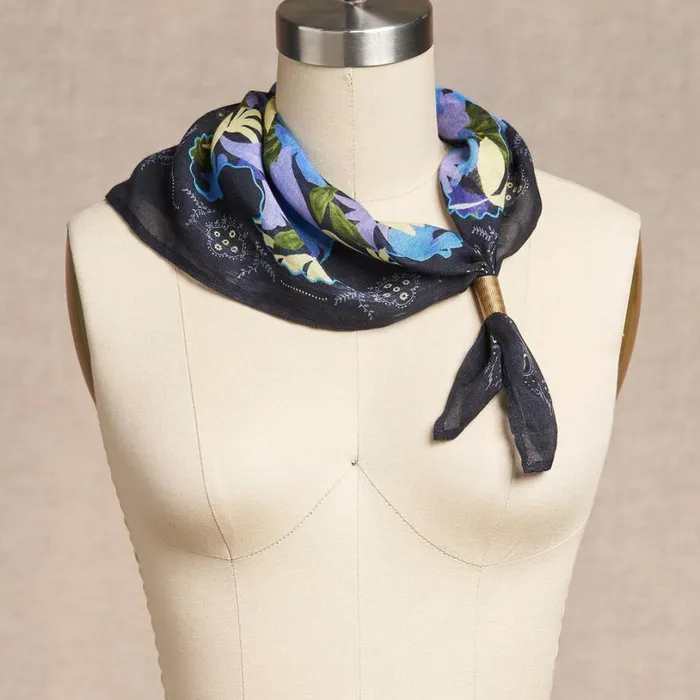 Women Blooming Bolero Bandana Bluebell Sundance Catalog Scarves and Gloves Women Blooming Bolero Bandana Bluebell Sundance Catalog Scarves and Gloves