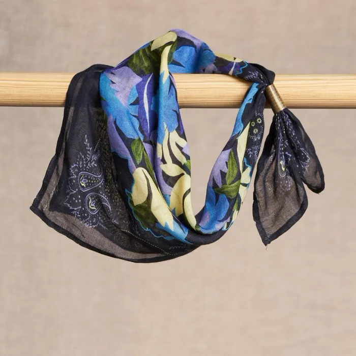 Women Blooming Bolero Bandana Bluebell Sundance Catalog Scarves and Gloves Women Blooming Bolero Bandana Bluebell Sundance Catalog Scarves and Gloves