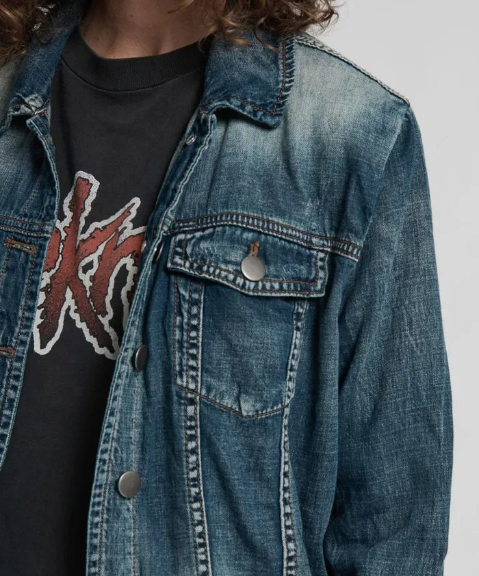 Women BLUE MAIDEN ALL STAR JACKET One Teaspoon Denim Jackets Women BLUE MAIDEN ALL STAR JACKET One Teaspoon Denim Jackets