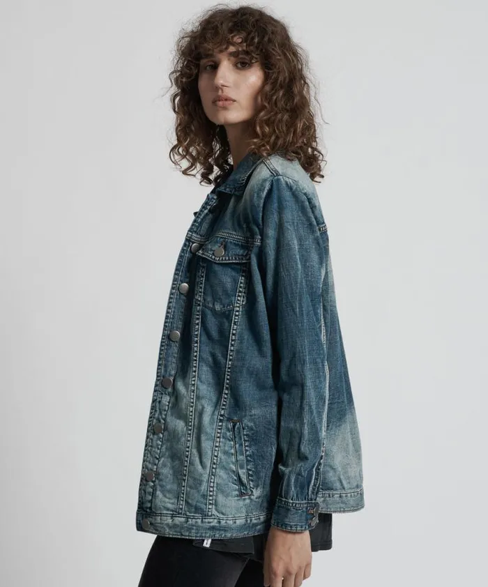 Women BLUE MAIDEN ALL STAR JACKET One Teaspoon Denim Jackets Women BLUE MAIDEN ALL STAR JACKET One Teaspoon Denim Jackets