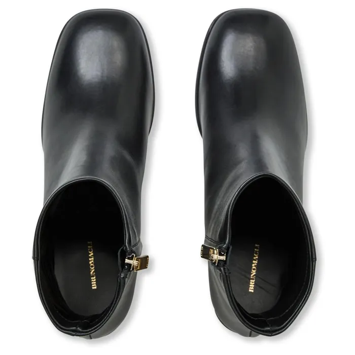 Women Boots Bruno Magli Fenice Side Zip Boot Black