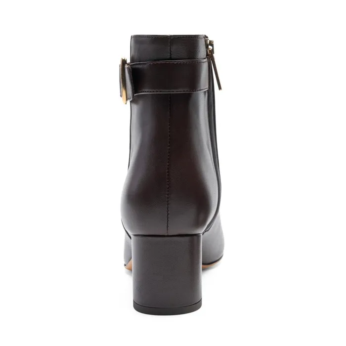 Women Boots Bruno Magli Petra Side Zip Boot Brown