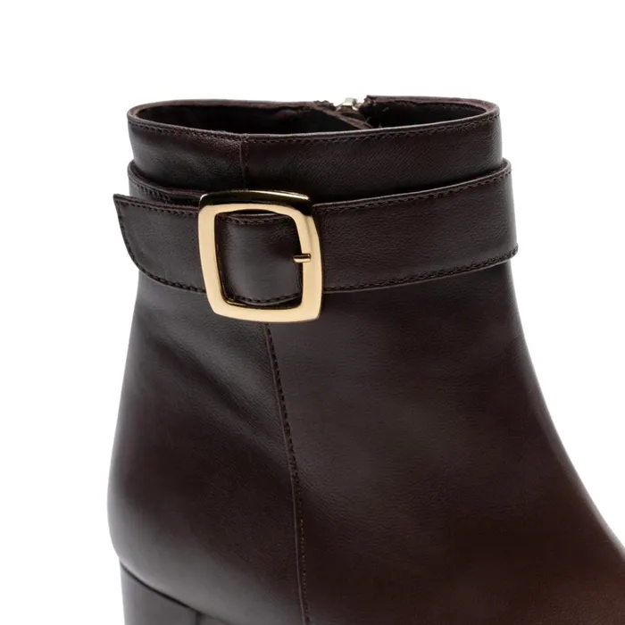 Women Boots Bruno Magli Petra Side Zip Boot Brown