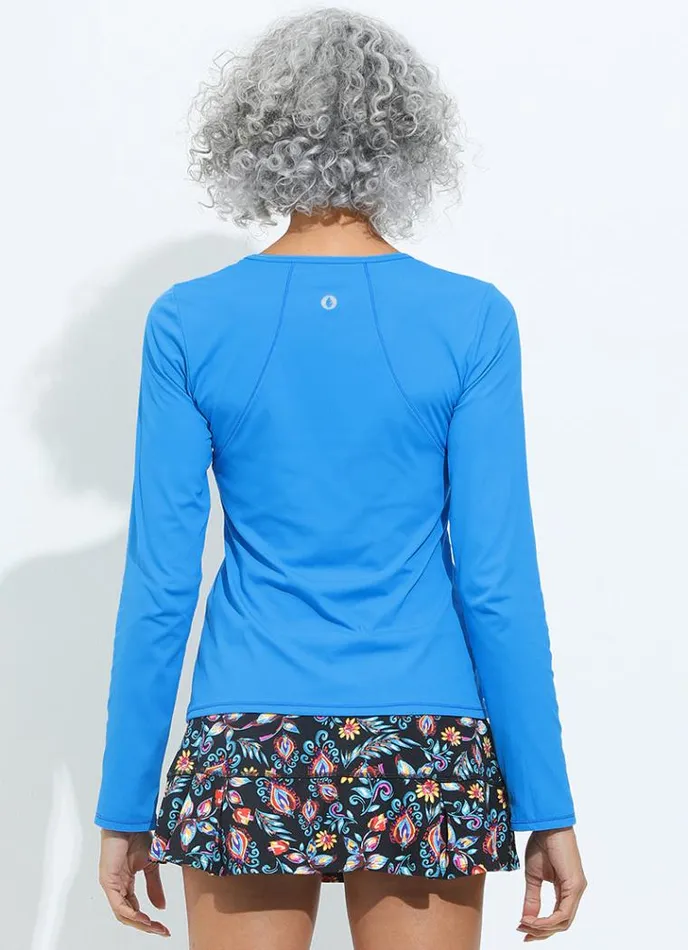 Women Bossa Top Santorini Dona Jo Long Sleeve Shirts
