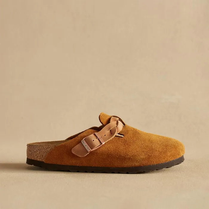 Women Boston Braided Clogs Mink Sundance Catalog Shoes