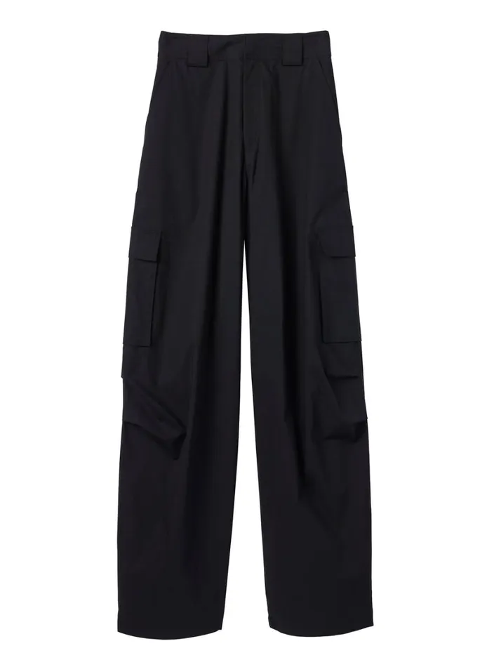 Women Bottoms ALC Brie Cotton Cargo Pant Black