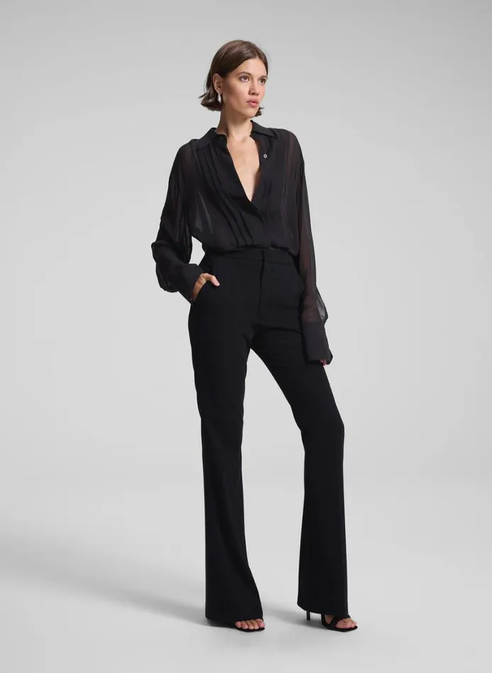 Women Bottoms ALC Sophie II Tailored Pant Black