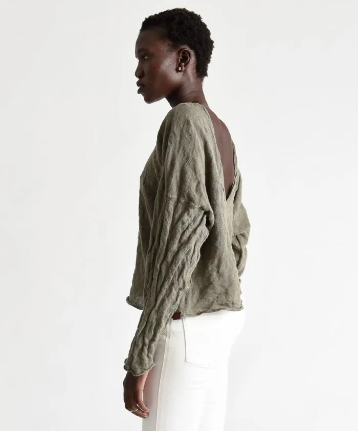 Women BRIGADE STEEL KNIT TOP One Teaspoon Tops