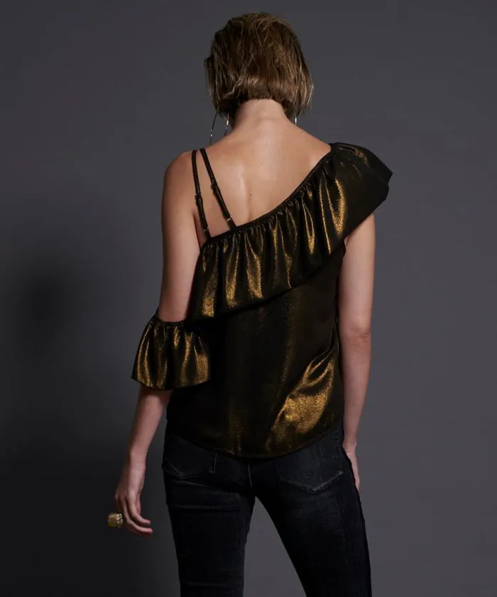 Women BRONZE ASHLEY TOP One Teaspoon Tops Women BRONZE ASHLEY TOP One Teaspoon Tops