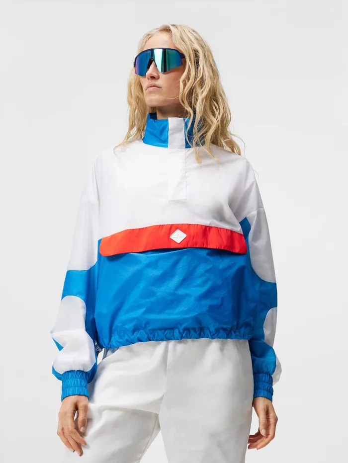 Women Brooklyn Anorak Block White JLindeberg Jackets