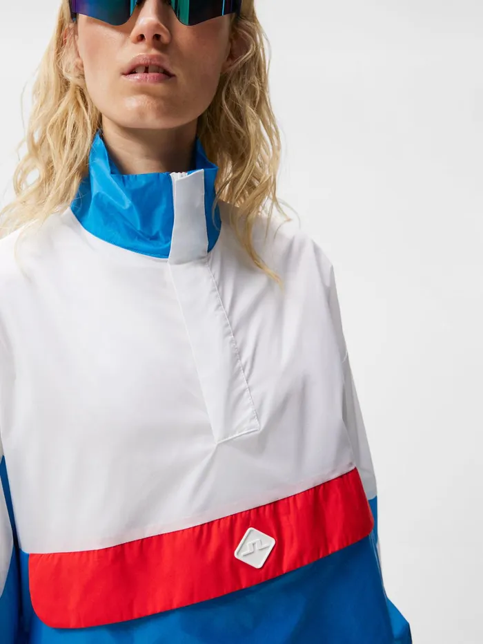 Women Brooklyn Anorak Block White JLindeberg Jackets