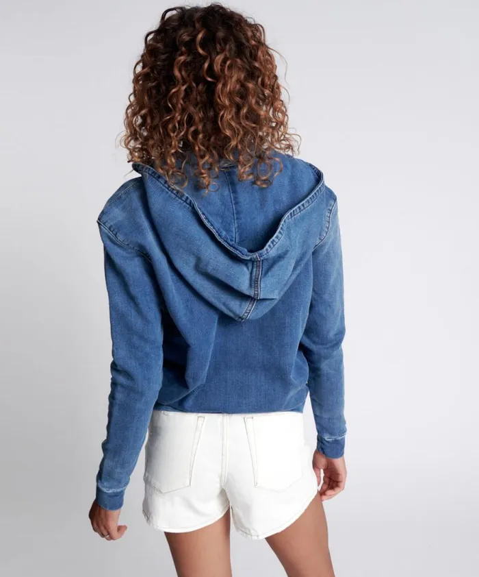 Women CAPTAIN HOODIE One Teaspoon Tops