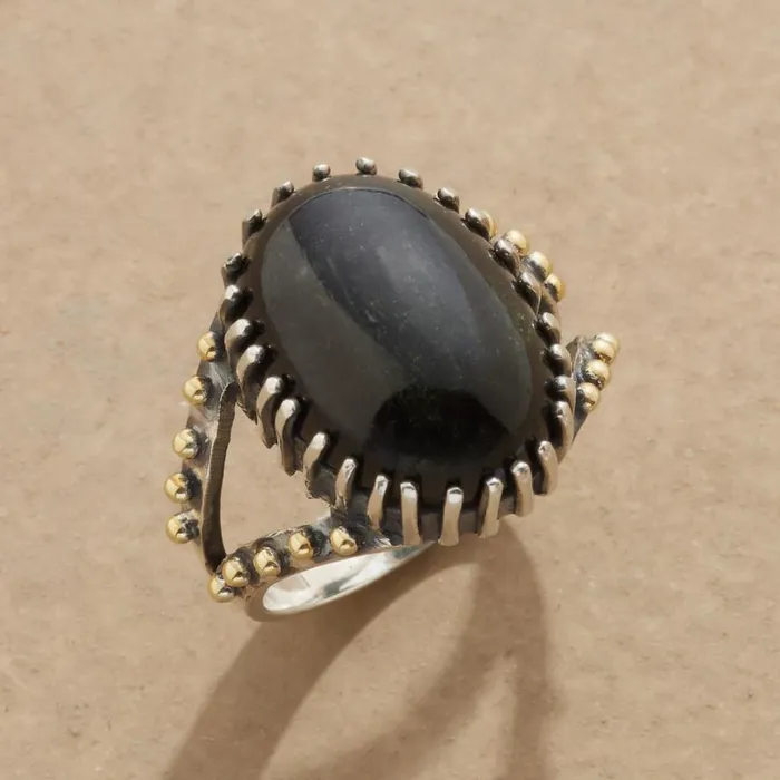 Women Carmen Onyx Ring Sundance Catalog Rings