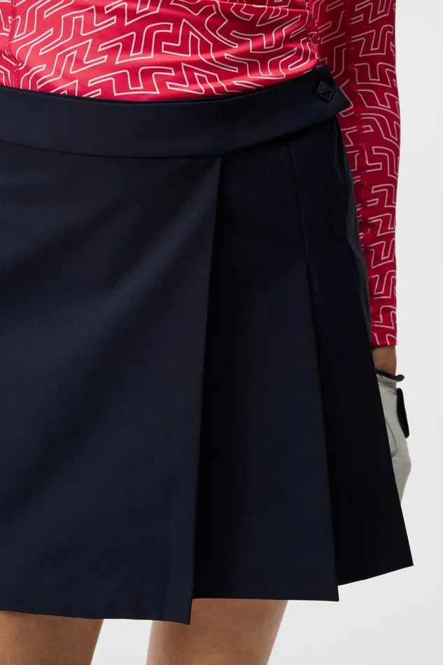 Women Cataleya Pleated Skirt JL Navy JLindeberg Skirts