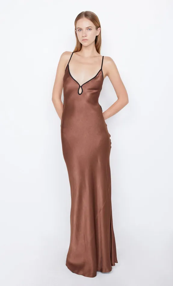 Women CEDAR CITY MAXI DRESS 8211 CHOCBLACK Bec Bridge Prom Dresses