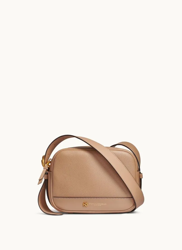 Women CEDARHURST CAMERA BAG Fawn Donna Karan New York Crossbodies And Satchels Women CEDARHURST CAMERA BAG Fawn Donna Karan New York Crossbodies And Satchels