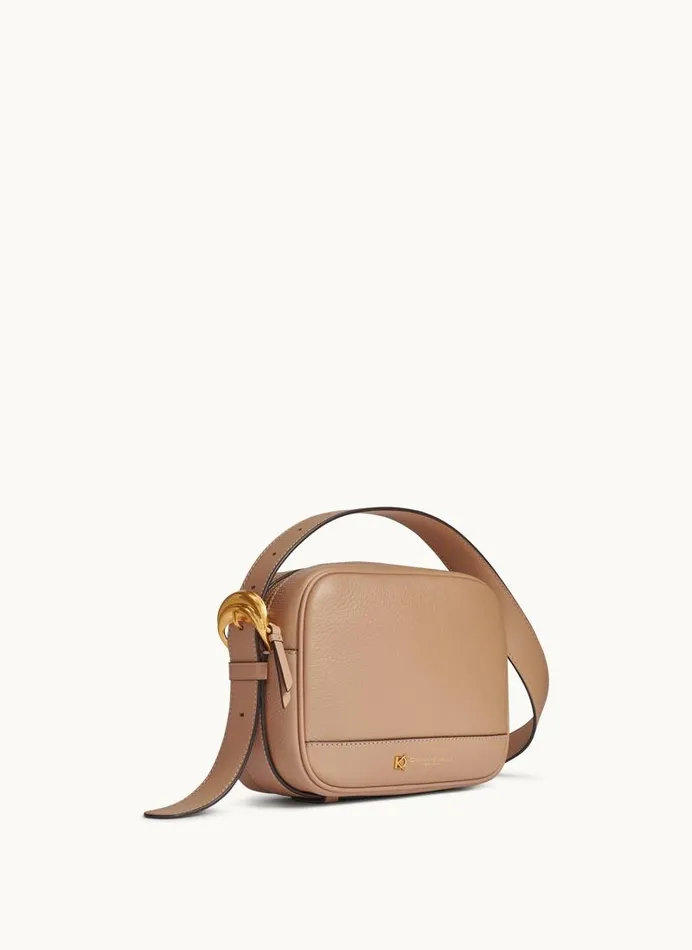 Women CEDARHURST CAMERA BAG Fawn Donna Karan New York Crossbodies And Satchels Women CEDARHURST CAMERA BAG Fawn Donna Karan New York Crossbodies And Satchels