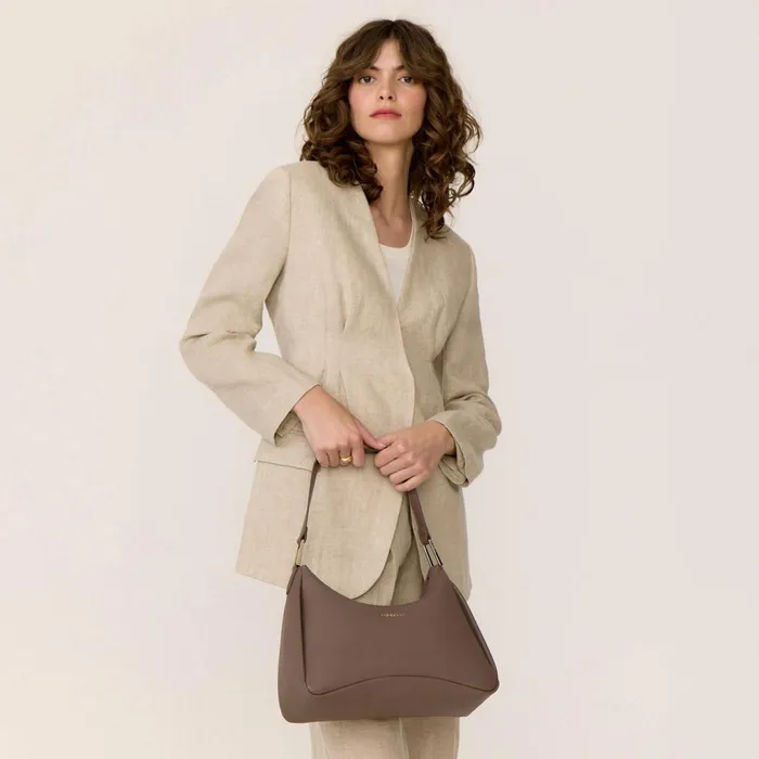 Women Clayton Shoulder Bag Coffee Brown Fiorelli Shoulder Bags