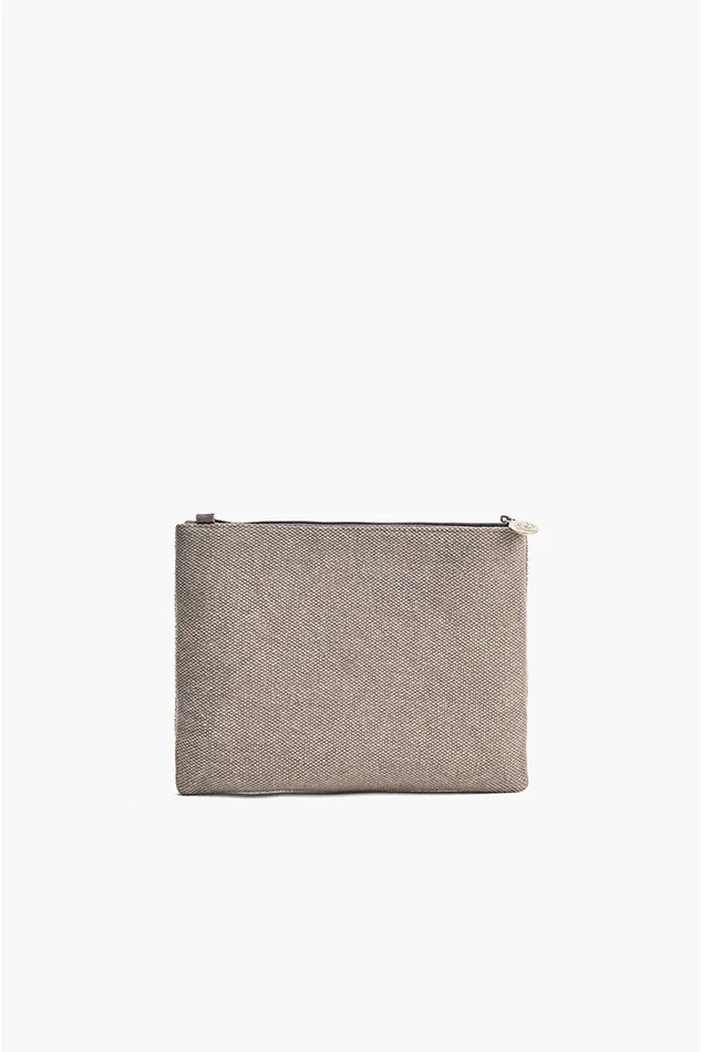 Women Clutches America and Beyond Pink Heart Top Zip Clutch